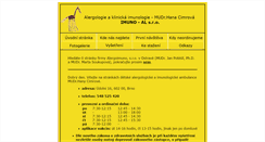 Desktop Screenshot of alergoimuno.cz